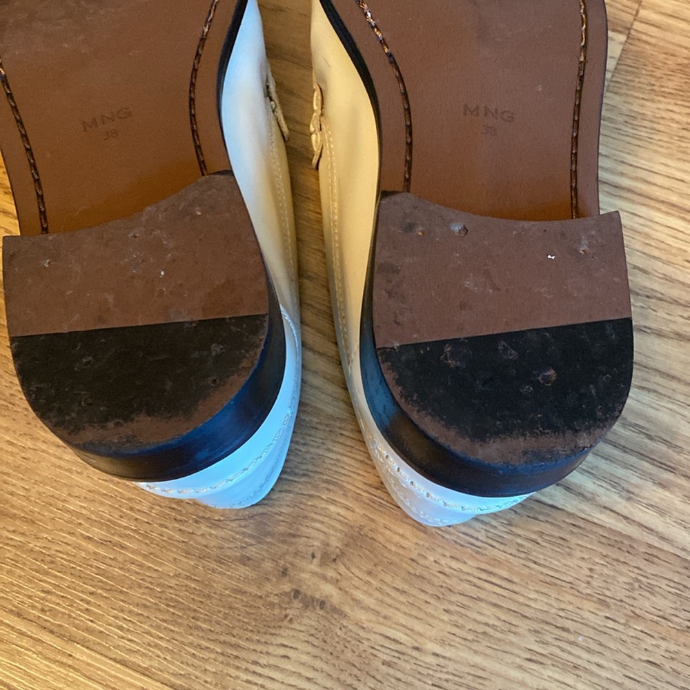 Mango Leather Loafers - Picture 7 of 12